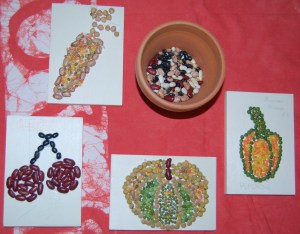 Mosaici con i legumi