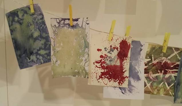 Disegni di bambini Disegnare con i colori naturali