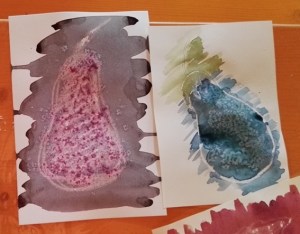 Colori naturali Effetti speciali nei disegni realizzati con colori naturali